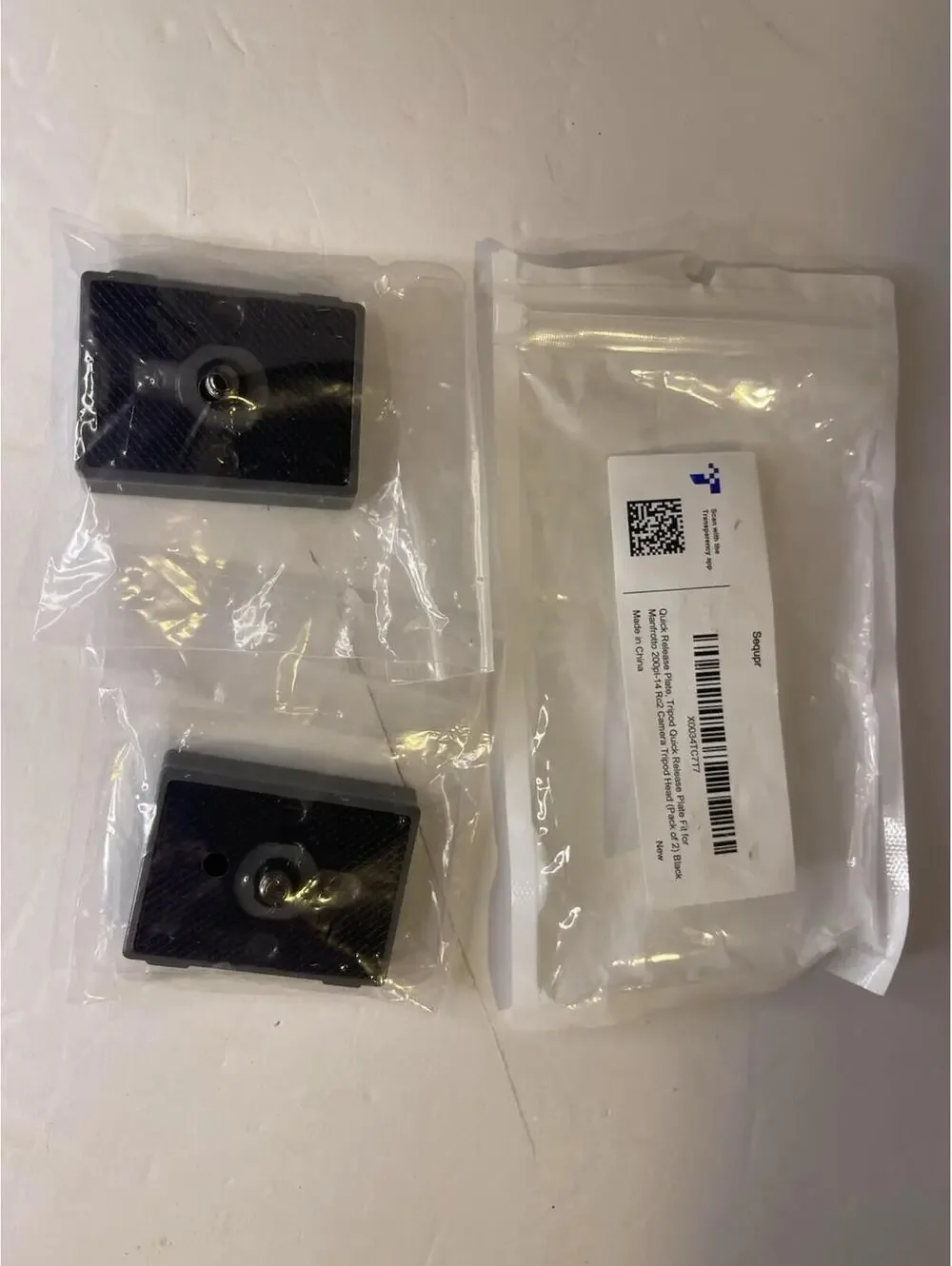 Camera Tripod QR Plate Compatible for Manfrotto 200PL-14 484RC2